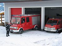 Erste Einfahrt ins neue Rsthaus