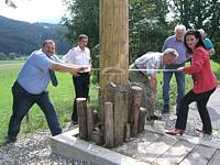 Maibaumumschneiden 2007